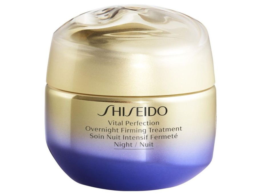 Femme Shiseido Anti-Age Visage | Vital Perfection Soin Nuit Intensif Fermete, 50Ml