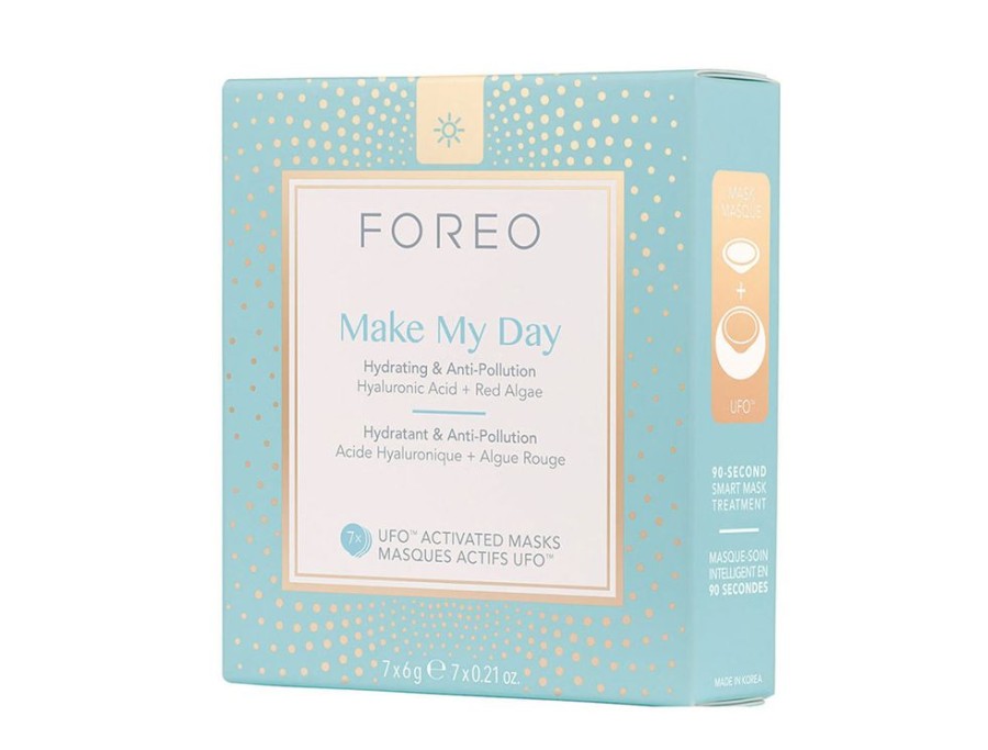 Femme Foreo Hydratation De La Peau | Ufo Mask Make My Day X 7