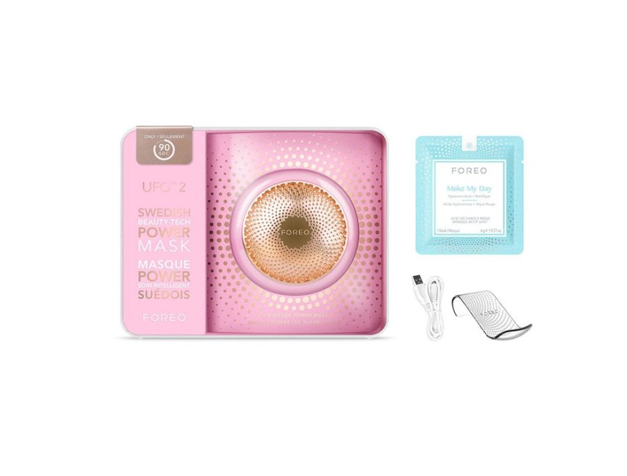 Femme Foreo Hydratation De La Peau | Ufo 2 Pearl Pink