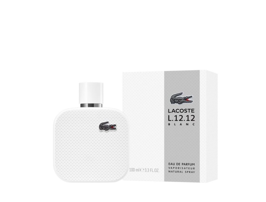 Homme Lacoste Boise | L.12.12 Blanc Eau De Parfum 100 Ml