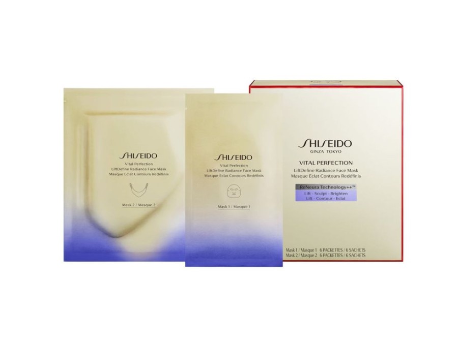 Femme Shiseido Anti-Age Visage | Vital Perfection Liftdefine Radiance Face Mask