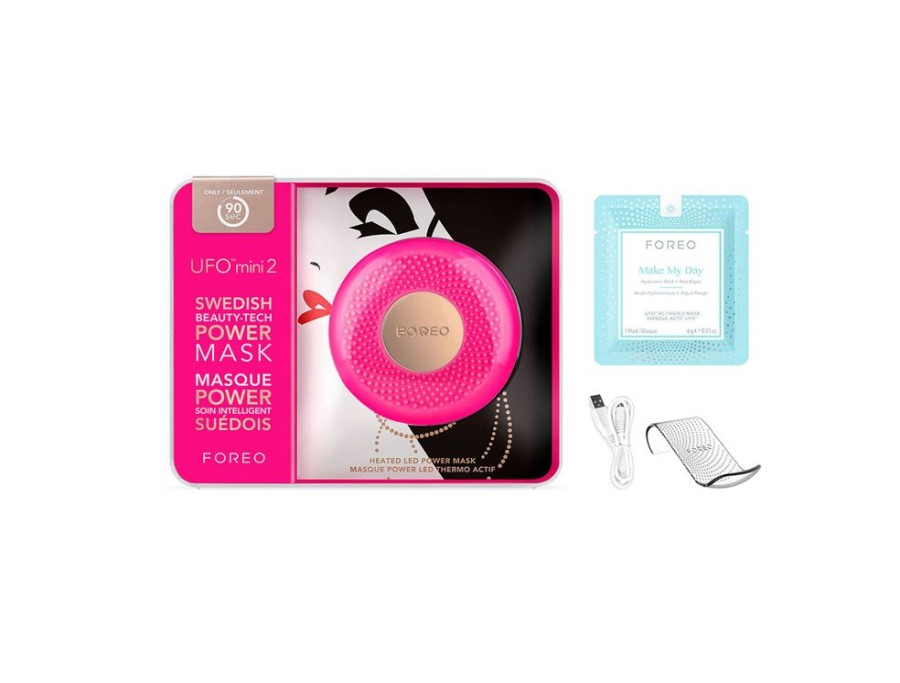 Femme Foreo Hydratation De La Peau | Ufo 2 Mini Fuchsia