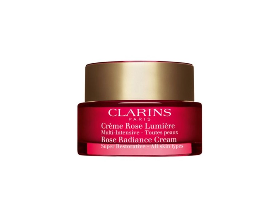 Femme Clarins Hydratation Visage | Multi-Intensive Creme Rose Lumiere - Toutes Peaux