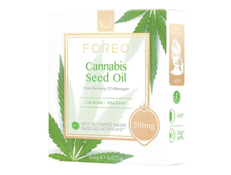 Femme Foreo Hydratation De La Peau | Cannabis Seed Oil Mask