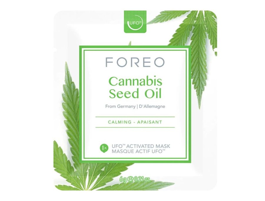 Femme Foreo Hydratation De La Peau | Cannabis Seed Oil Mask