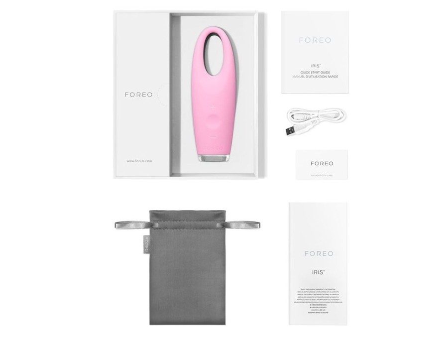 Femme Foreo Traitements Professionnels | Iris Eye Massager Petal Pink