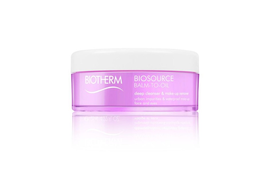 Femme Biotherm Demaquillants/ Nettoyants | Baume-En-Huile Biosource Demaquillant & Nettoyant Profond