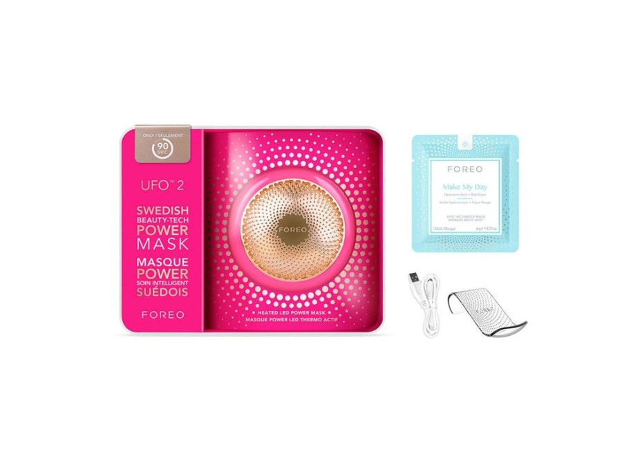 Femme Foreo Hydratation De La Peau | Ufo 2 Fuchsia