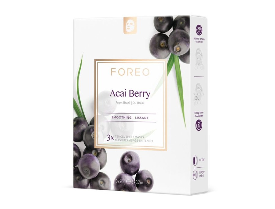 Femme Foreo Masque Et Exfoliant Visage | Ufo Mask Acai Berry